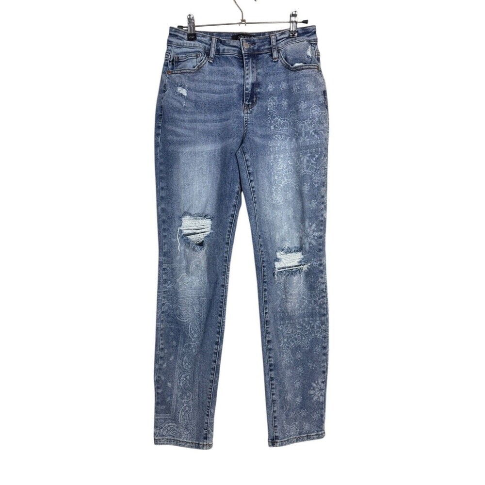 Judy Blue Distressed Blue Jeans